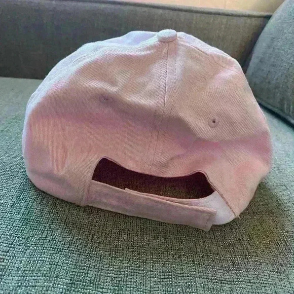 Think Pink Breast Cancer Awareness womens velcrow back ball hat - Picture 3 of 8